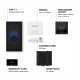 Эрекционное кольцо с вибрацией LELO Tor 3 Base Blue, управление со смартфона
