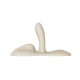 Sit-on-top смарт-вібратор Zalo – Flora Smart Vibrating Pad Ivory White, 9 моторів