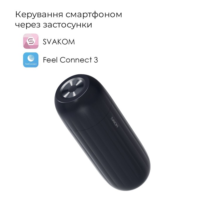 Интерактивный смарт-мастурбатор с вибрацией и посасыванием Svakom Sam Neo 2