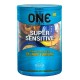 Набор презервативов ONE Super Sensitive, 100 шт, гладкие, с дополнительной смазкой, упаковка-тубус