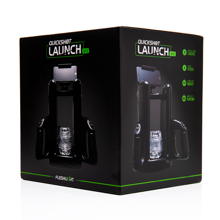 Автоматическая секс-машина для мужчин Fleshlight Quickshot Launch V2, обновленная модель