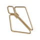 Зажимы для сосков с тяжелой подвеской LOCKINK Nipple Clamps with Heavy Pendant - Golden