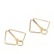 Зажимы для сосков с тяжелой подвеской LOCKINK Nipple Clamps with Heavy Pendant - Golden