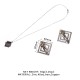 Зажимы для сосков с легкой подвеской LOCKINK Adjustable Nipple Clamps with Light Pendant - Grey