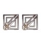 Зажимы для сосков с легкой подвеской LOCKINK Adjustable Nipple Clamps with Light Pendant - Grey