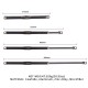 Фиксатор-распорка LOCKINK Adjustable Spreader Bar Set - Black