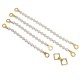 Жемчужные наручники и поножи LOCKINK Pearl Handcuffs & Anklecuffs