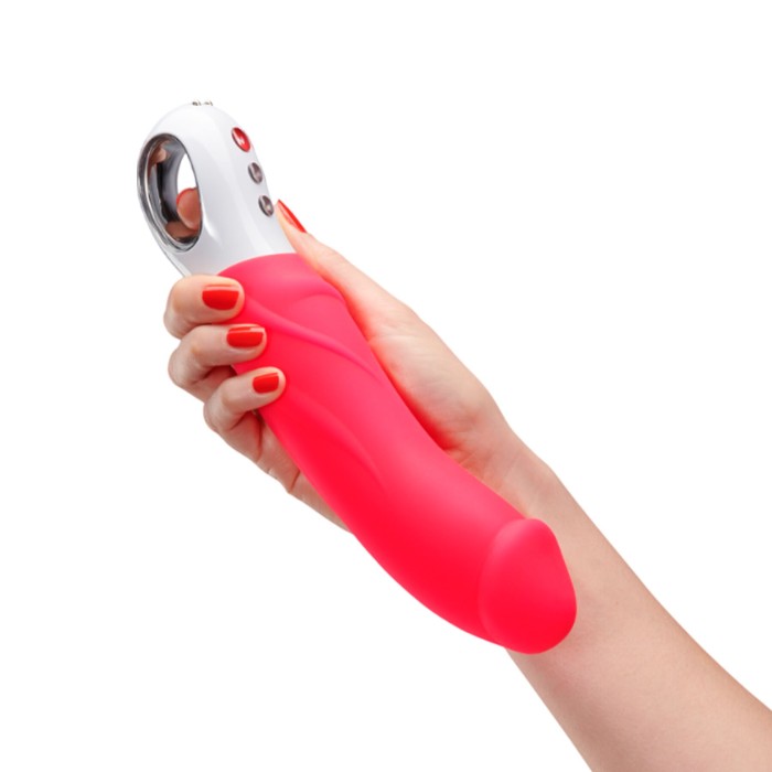 Вибратор для точки G Fun Factory BIG BOSS pink, очень мощный, 23,5 см