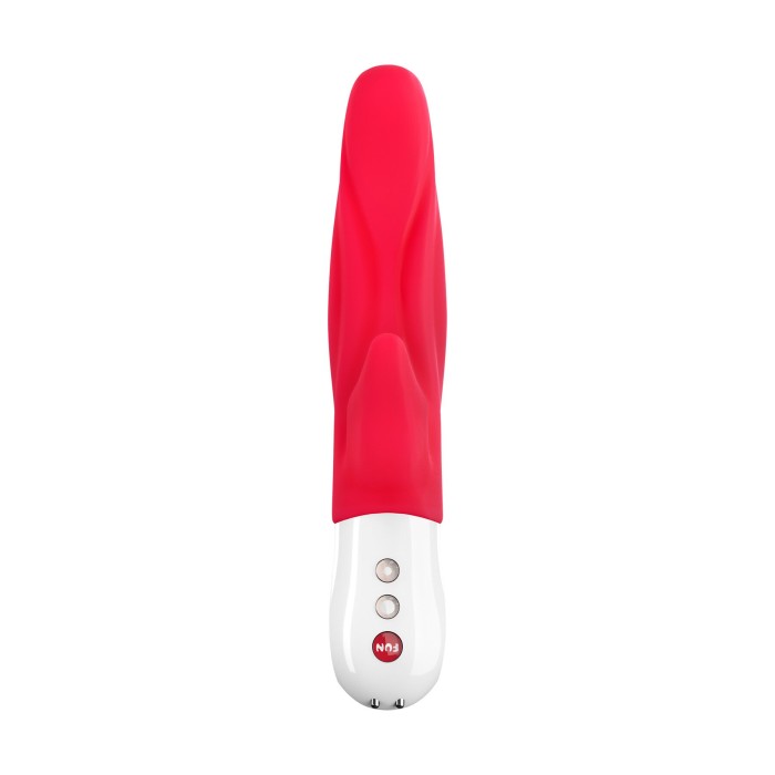 Вибратор-кролик для точки А Fun Factory LADY BI india red, 2 мотора, 12 режимов