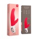 Вибратор-кролик для точки А Fun Factory LADY BI india red, 2 мотора, 12 режимов