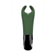 Вибратор для пениса Fun Factory MANTA moss green/black, подходит для парных игр