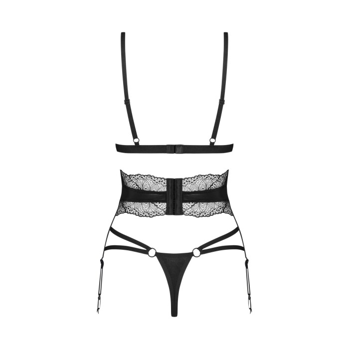 Комплект Obsessive Lobellis 3-pcs set M/L
