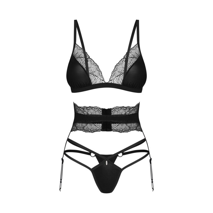 Комплект Obsessive Lobellis 3-pcs set XL/2XL