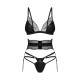 Комплект Obsessive Lobellis 3-pcs set XL/2XL