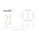Пеньюар і трусики Obsessive Lobellis chemise & thong XL/2XL