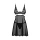 Бэби-долл Obsessive Nutris babydoll & thong M/L