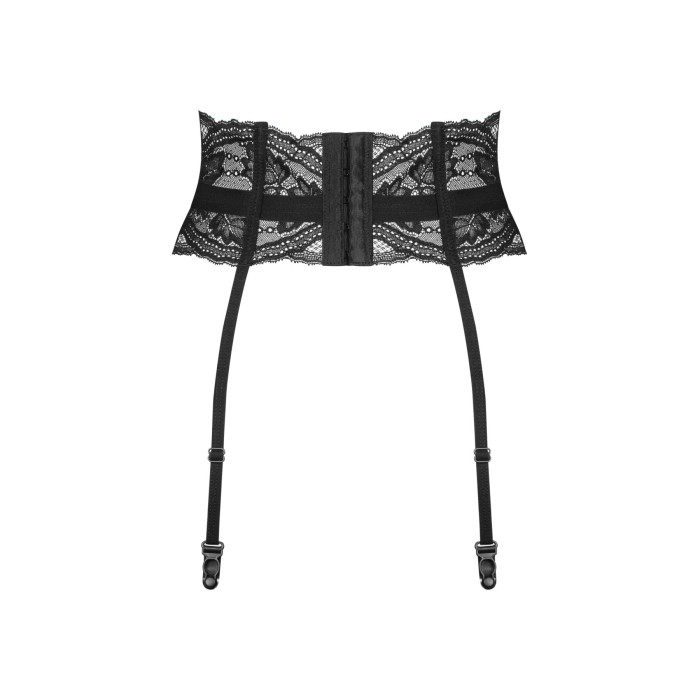 Пояс для панчіх Obsessive Nutris garter belt XL/2XL