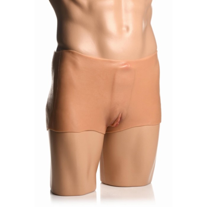 Накладная вагина Master Series Silicone Vagina + Butt Panties - Medium
