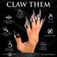Набор колец с когтями Master Series Five-Piece Sensation Claw Rings - Silver