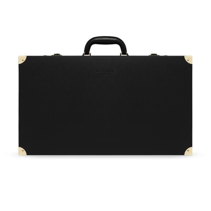 Набір для BDSM Bedroom Fantasies: Bondage Suitcase 13 Pcs - Cow Leather