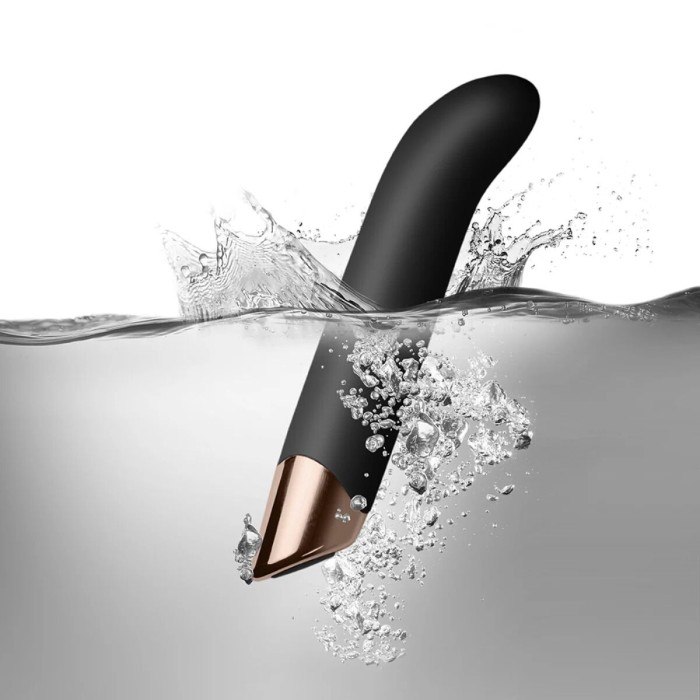 Вибратор для точки G Rocks Off Chaiamo G Black, 10 режимов