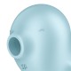 Вакуумный клиторальный стимулятор с вибрацией Satisfyer Sassy Seal, 2 независимых мотора
