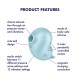 Вакуумный клиторальный стимулятор с вибрацией Satisfyer Sassy Seal, 2 независимых мотора