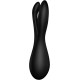 Клиторальный вибратор Satisfyer Threesome 2 Black, 3 гибких пальчика, 3 мотора