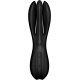 Клиторальный вибратор Satisfyer Threesome 2 Black, 3 гибких пальчика, 3 мотора