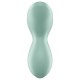 Вибратор для клитора с жемчужной стимуляцией Satisfyer Exciterrr Mint, 2 независимых мотора