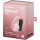Смарт-виброяйцо Satisfyer Ribbed Petal Connect App Rose, управление со смартфона, пульт ДУ