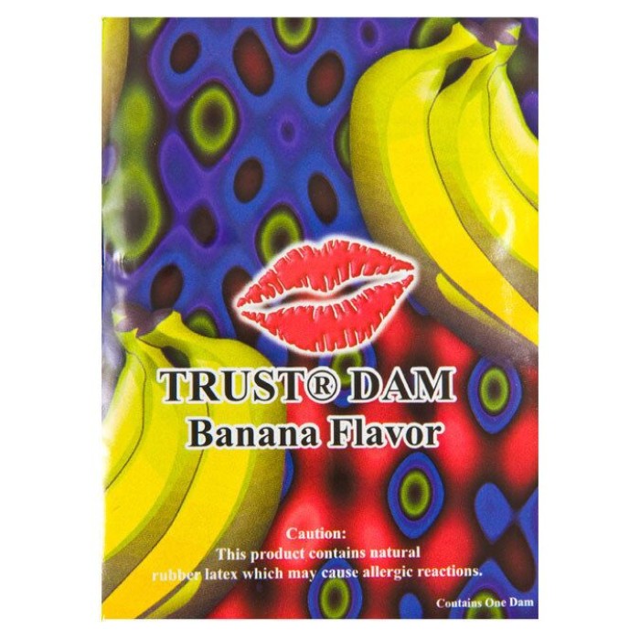 Латексная салфетка Latex Dental Dams Banana 1 шт