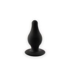Анальная пробка SilexD (Model 2 size M), двухслойная, силикон+Silexpan