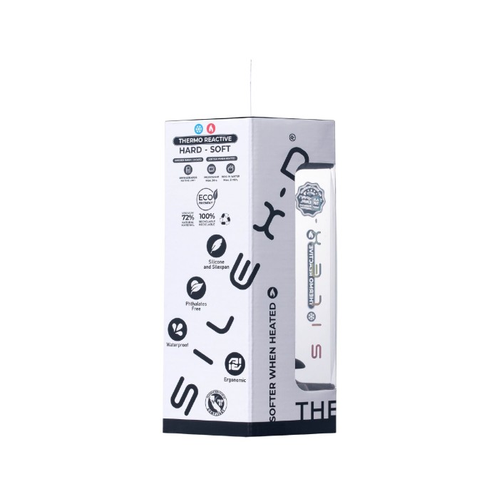 Анальная пробка SilexD (Model 2 size M), двухслойная, силикон+Silexpan