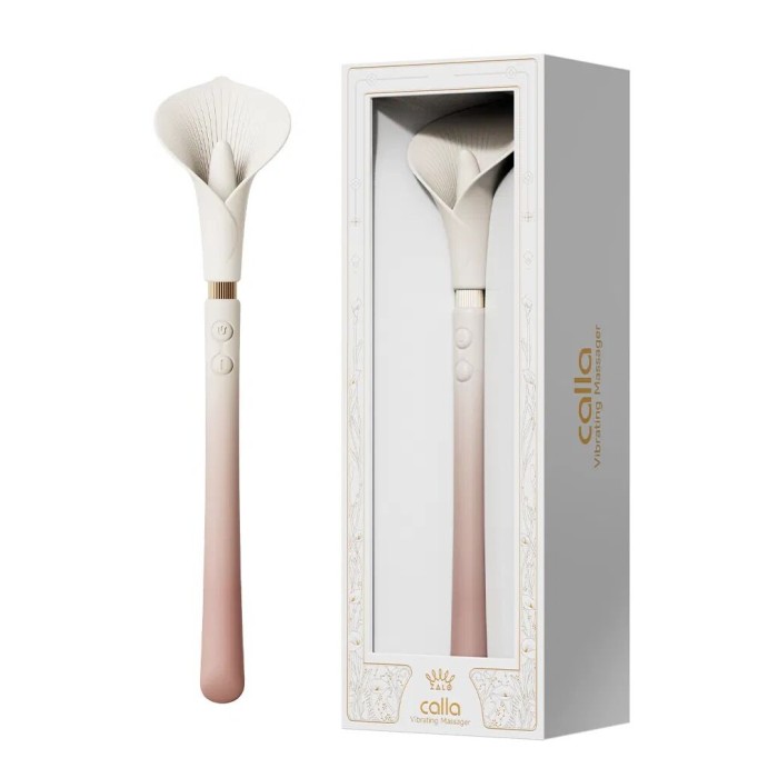 Вібромасажер Zalo — Calla Blossom Pink