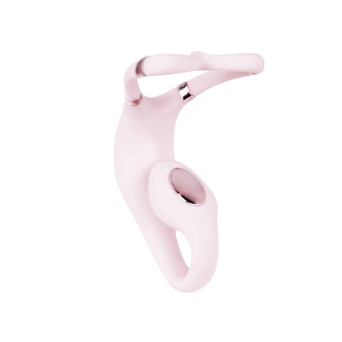 Смарт-вибратор для пар Adrien Lastic Venus + APP, двойной, можно носить под одеждой, 10 режимов