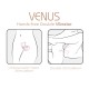 Смарт-вибратор для пар Adrien Lastic Venus + APP, двойной, можно носить под одеждой, 10 режимов