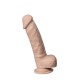 Фаллоимитатор SilexD Johnny Real Skin Flesh (7in MODEL 1), суперсофт-силикон+Silexpan, диаметр 3,8см
