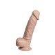 Фаллоимитатор SilexD Johnny Real Skin Flesh (7in MODEL 1), суперсофт-силикон+Silexpan, диаметр 3,8см