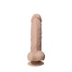 Фаллоимитатор SilexD Tomas Real Skin Flesh (9in MODEL 1), суперсофт-силикон+Silexpan, диаметр 4,9 см