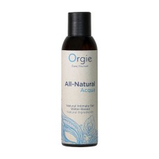 Лубрикант на водной основе Orgie All Natural Acqua, 150 мл, нелипкий, гладкий, натуральный состав