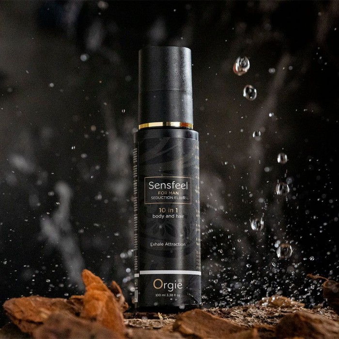 Лосьон с феромонами для тела и волос Orgie – Sensfeel Seduction Elixir 10 in 1 for Man (100 мл)