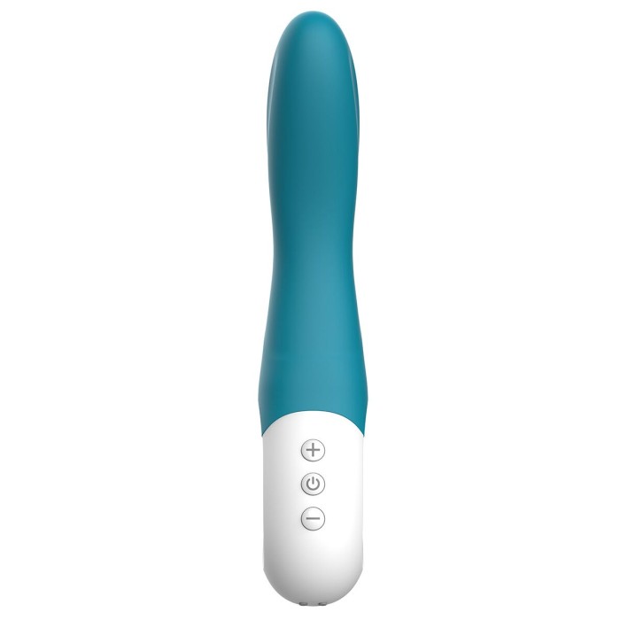 Вибратор точки G Liebe Bend It Rechargeable Ocean Blue, 10 режимов, очень мощный, гибкий ствол