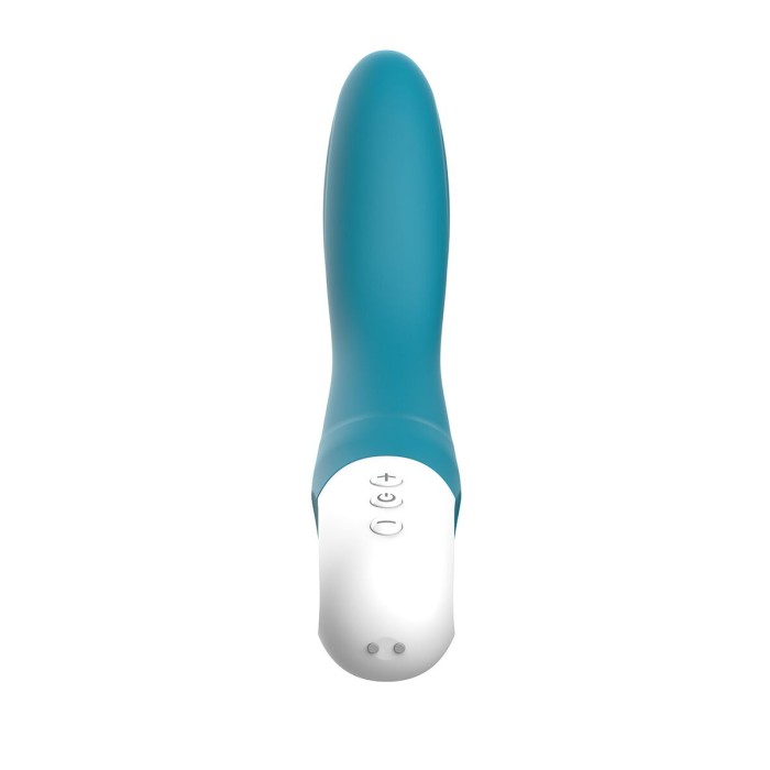 Вибратор точки G Liebe Bend It Rechargeable Ocean Blue, 10 режимов, очень мощный, гибкий ствол