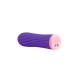 Вибропуля S Pleasures Bullets Twist & Shout Purple, фиолетовая, ребристая поверхность, 10 режимов