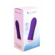 Вибропуля S Pleasures Bullets Twist & Shout Purple, фиолетовая, ребристая поверхность, 10 режимов
