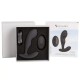 Вібромасажер простати S Pleasures Premium Cozy, чорний, з рельєфною головкою, 10 режимів