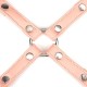 Крестовина для фиксации Liebe Seele Dark Candy Pink Hogtie