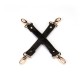Крестовина для фиксации Liebe Seele Boudoir Amor Pink Hogtie Black