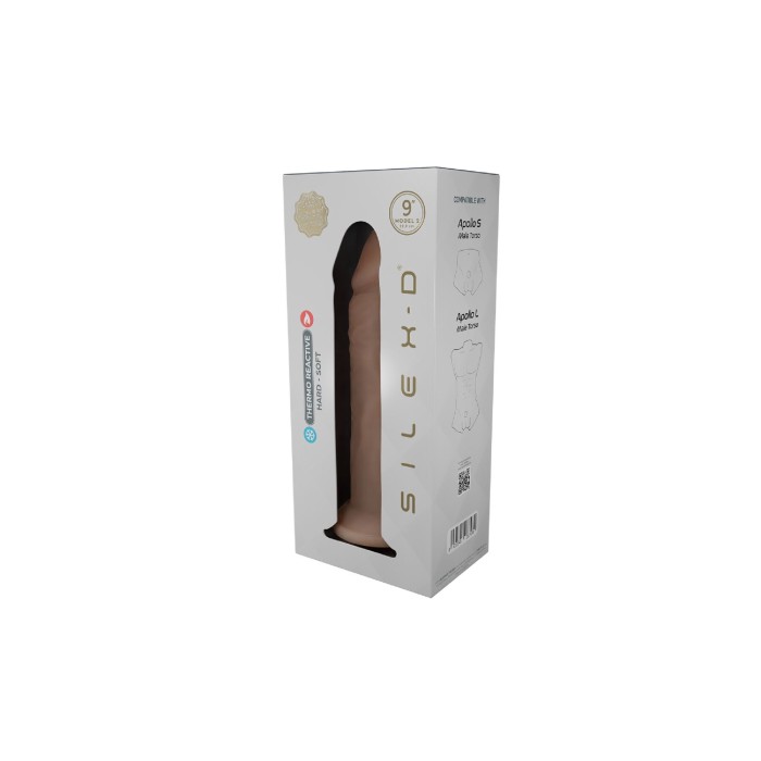 Фаллоимитатор SilexD Oscar Flesh (MODEL 2 size 9in) Liquid Silicone подходит для Apollo